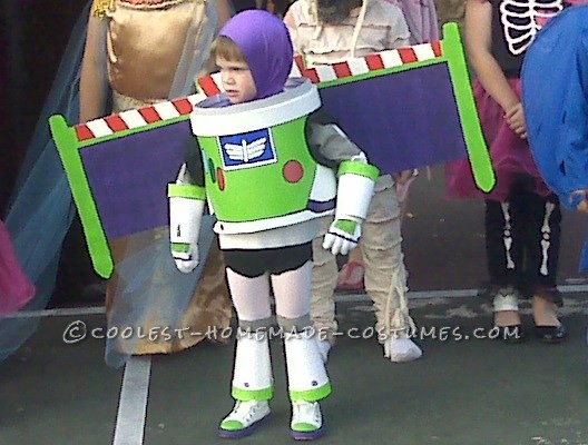 Buzz Lightyear Costume from Rubbish Can