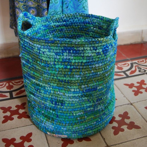 A basket for clothes A basket for clothes