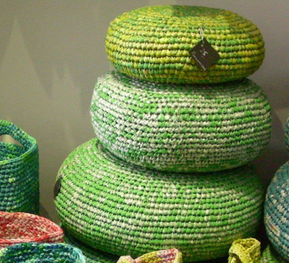 Pieces of Furniture from Plastic Bags Pieces of Furniture from Plastic Bags