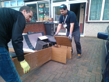 House clearance by Rubbish Please