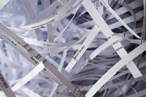 Paper that could be recycled