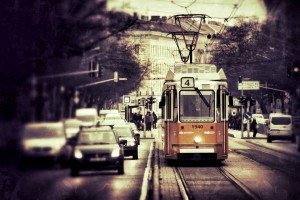 More than 10 cars transporting less passengers than a single tram would